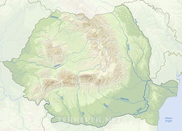Románia vízrajza